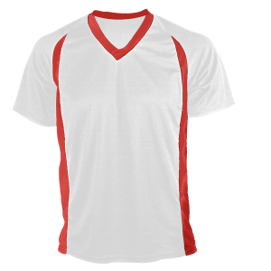 YOUTH SOCCER JERSEY - White, M