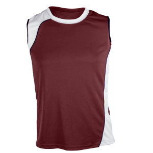 GIRL'S MULTI SPORT JERSEY - Maroon, M