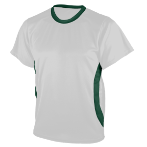 ADULT  SOCCER JERSEY - White / D Green, M