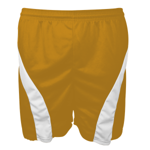 5"  ADULT  ATHLETIC SHORTS - Gold, M