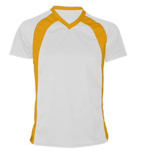 ADULT  SOCCER JERSEY - Gold, M