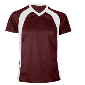 YOUTH SOCCER JERSEY - Maroon, M