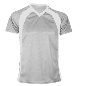 YOUTH SOCCER JERSEY - Silver, M