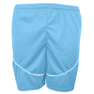 5"  YOUTH ATHLETIC SHORTS - Columbian Blue, M