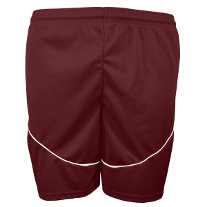 5"  YOUTH ATHLETIC SHORTS - Maroon, M