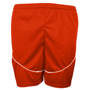 5"  YOUTH ATHLETIC SHORTS - Orange, M