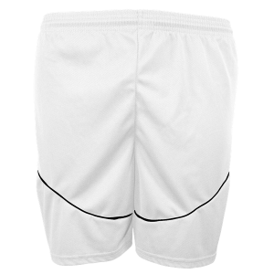 5"  YOUTH ATHLETIC SHORTS - White, M