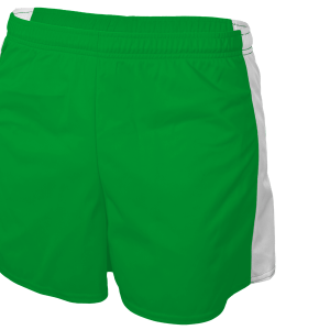 YOUTH 2 PLY TRACK SHORTS - Kelly Green, M