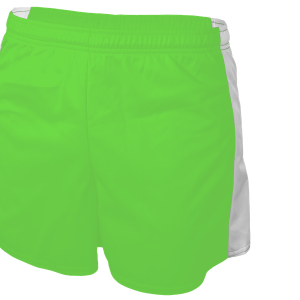 YOUTH 2 PLY TRACK SHORTS - Neon Green, M