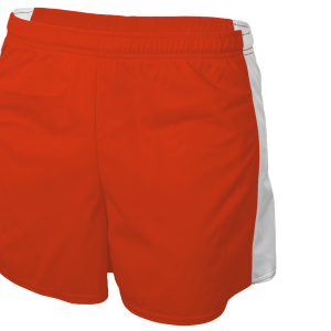 YOUTH 2 PLY TRACK SHORTS - Orange, M