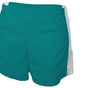 YOUTH 2 PLY TRACK SHORTS - Teal, M
