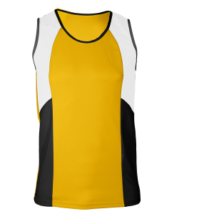 YOUTH TRACK JERSEY - Gold, M