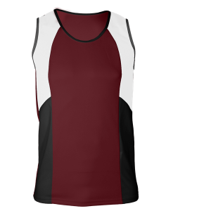 YOUTH TRACK JERSEY - Maroon, M