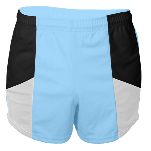 YOUTH TRACK SHORTS - Columbian Blue, M