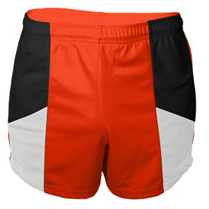 YOUTH TRACK SHORTS - Orange, M