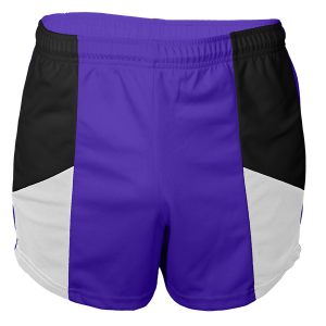 YOUTH TRACK SHORTS - Purple, M