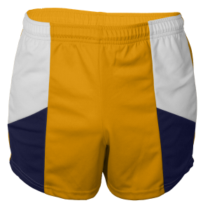 YOUTH TRACK SHORTS - Gold, M
