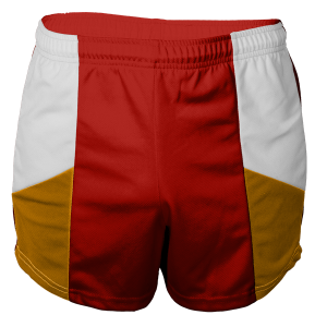 YOUTH TRACK SHORTS - White, M