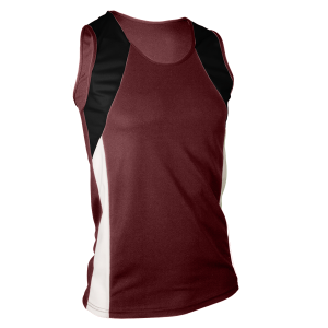 YOUTH TRACK JERSEY - Maroon, M