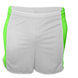 ADULT  TRACK SHORTS - Neon Green, M