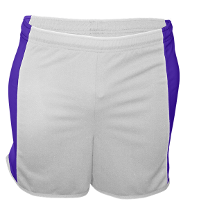 ADULT  TRACK SHORTS - Purple, M