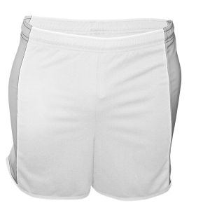 ADULT  TRACK SHORTS - Silver, M