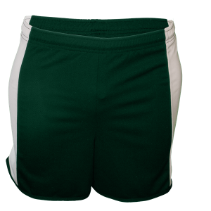 YOUTH TRACK SHORTS - Dark Green, M