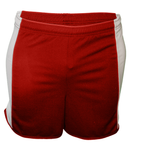 YOUTH TRACK SHORTS - Red, M