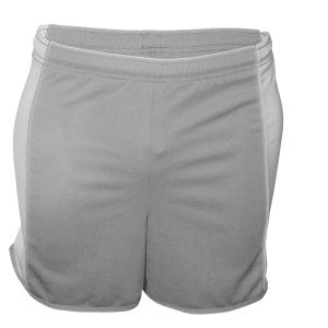 YOUTH TRACK SHORTS - Silver, M