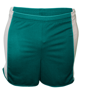 YOUTH TRACK SHORTS - Teal, M
