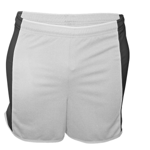 YOUTH TRACK SHORTS - White, M