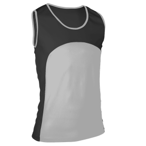 ADULT  TRACK JERSEY - Black, M