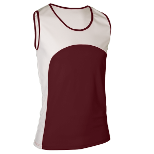 YOUTH TRACK JERSEY - Maroon, M