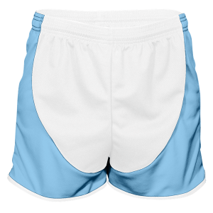 ADULT  TRACK SHORTS - Columbian Blue, M