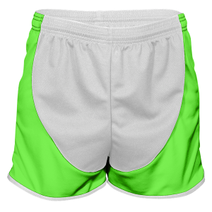 ADULT  TRACK SHORTS - Neon Green, M