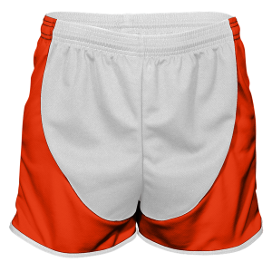 ADULT  TRACK SHORTS - Orange, M