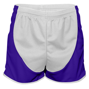 ADULT  TRACK SHORTS - Purple, M