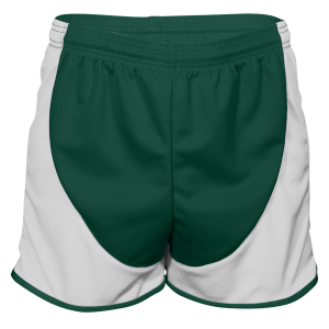YOUTH TRACK SHORTS - Dark Green, M