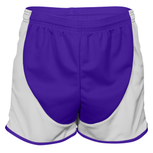 YOUTH TRACK SHORTS - Purple, M