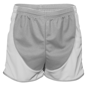 YOUTH TRACK SHORTS - Silver, M