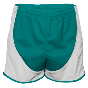 YOUTH TRACK SHORTS - Teal, M