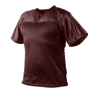 YOUTH FOOTBALL STYLE FAN SHIRT - Brown, M