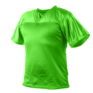 YOUTH FOOTBALL STYLE FAN SHIRT - Neon Green, M