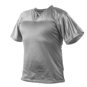 YOUTH FOOTBALL STYLE FAN SHIRT - Silver, M