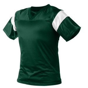 ADULT  FOOTBALL STYLE FAN SHIRT - Dark Green, M