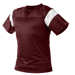 ADULT  FOOTBALL STYLE FAN SHIRT - Maroon, M