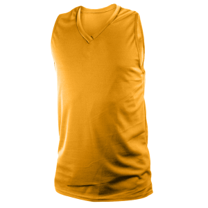 ADULT  PRO-CUT JERSEY - Gold, M