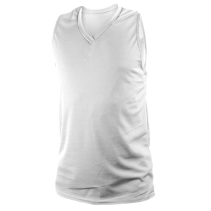 ADULT  PRO-CUT JERSEY - White, M