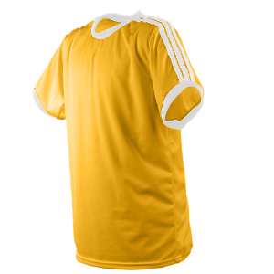 ADULT  SOCCER JERSEY - Gold, M