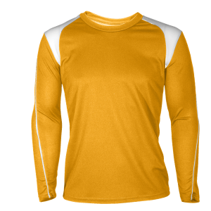GIRL'S VOLLEYBALL JERSEY - Gold, M